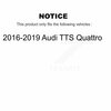 Tec Front Ceramic Disc Brake Pads For 2016-2019 Audi TTS Quattro TEC-1876